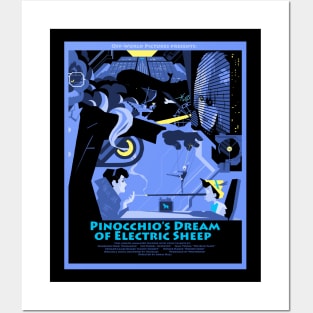 Pinocchio's Dream of Electric Sheep Posters and Art